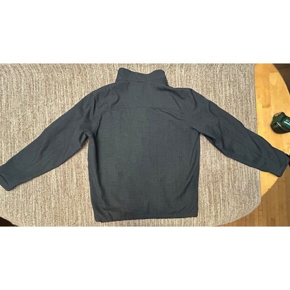 NFL Seattle Seahawks Blue Steel Gray Team Fleece Lined Jacket Mens Size L - Picture 2 of 9